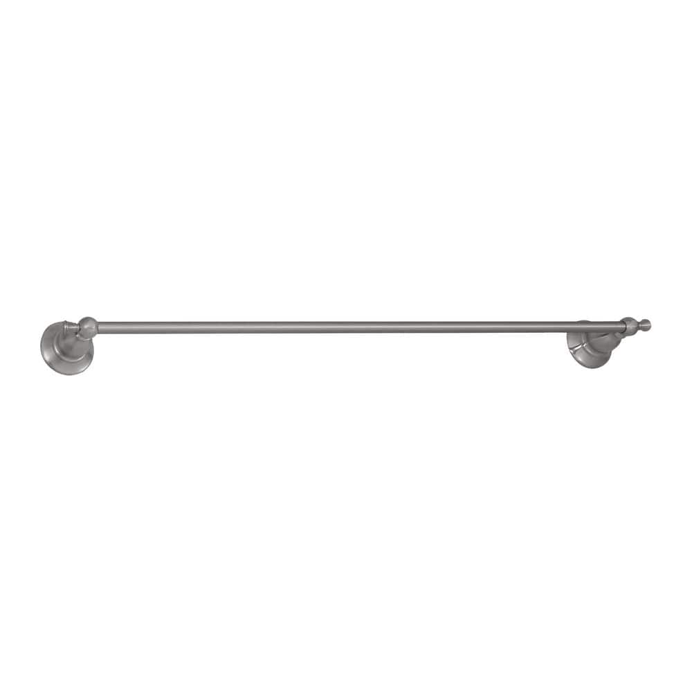 Design House Oakmont 24 in. Towel Bar in Satin Nickel (1)