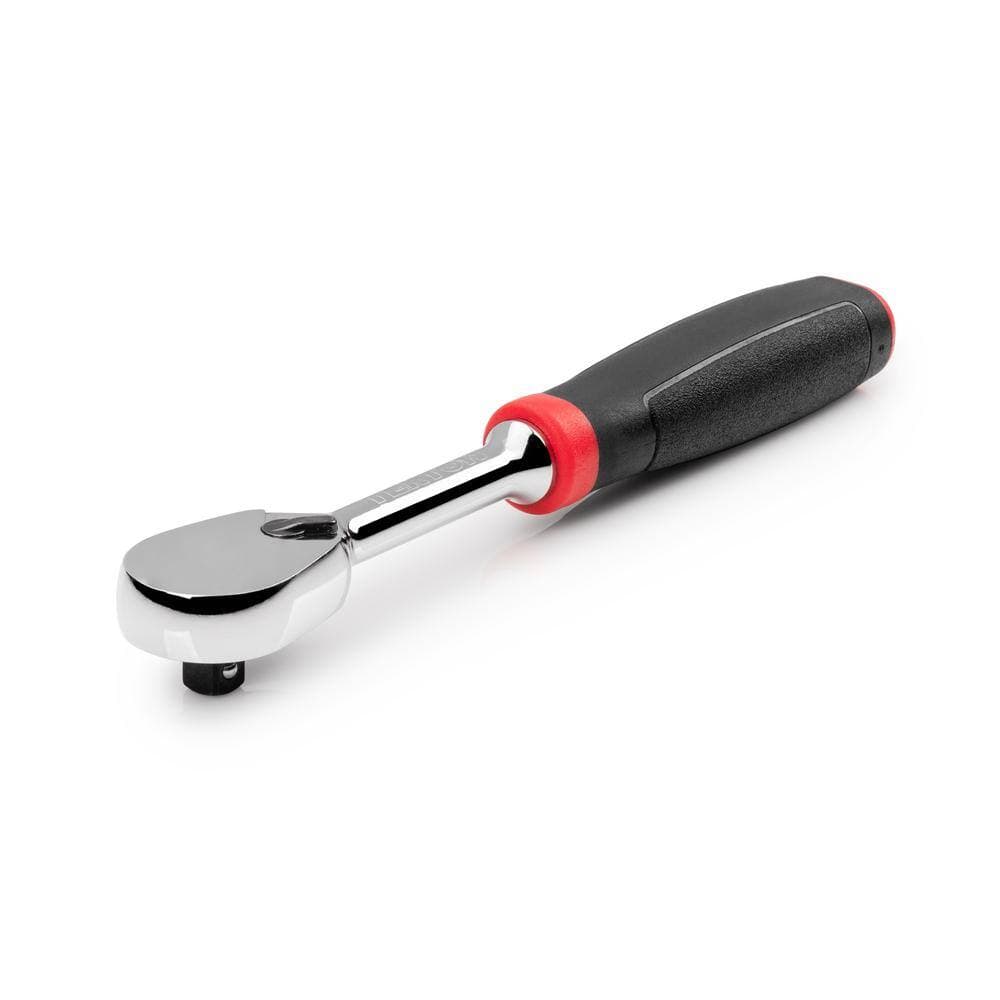 TEKTON 1/4 in. Drive x 6 in. Non-Quick-Release Comfort Grip Ratchet (2)
