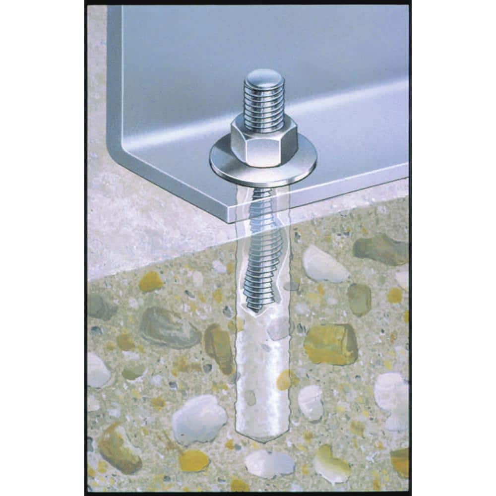 Red Head T7+ 9.5 oz. Epoxy Adhesive Cartridge with Nozzle (1-Pack) (2)