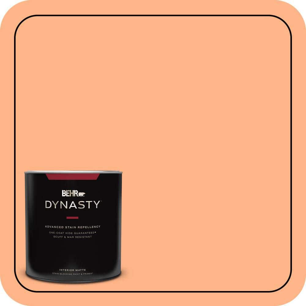 BEHR DYNASTY 1 qt. #P210-4 Lollipop Matte Interior Stain-Blocking Paint and Primer