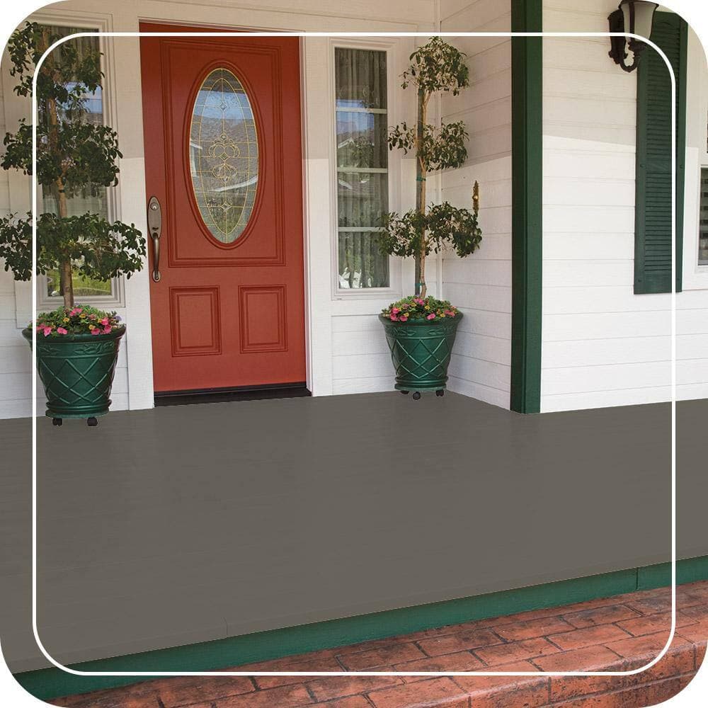 BEHR PREMIUM #PPU24-06 Low-Lustre Enamel Interior/Exterior Porch and Patio Floor Paint (2)