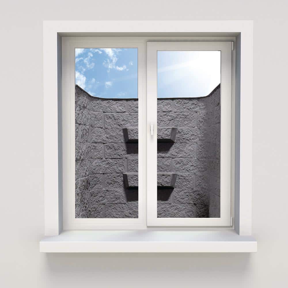 SHAPE PRODUCTS 50 in. W x 36 in. D x 60 in. H Block-Tex Fiberglass Egress Window Well (Slate) (3)