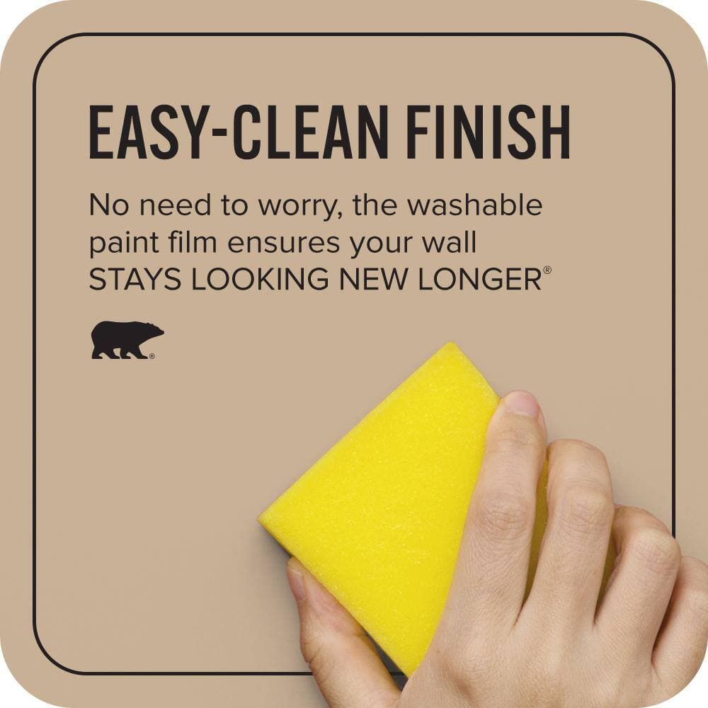 BEHR ULTRA 1 qt. #MQ2-46 Basswood Extra Durable Flat Interior Paint & Primer (4)