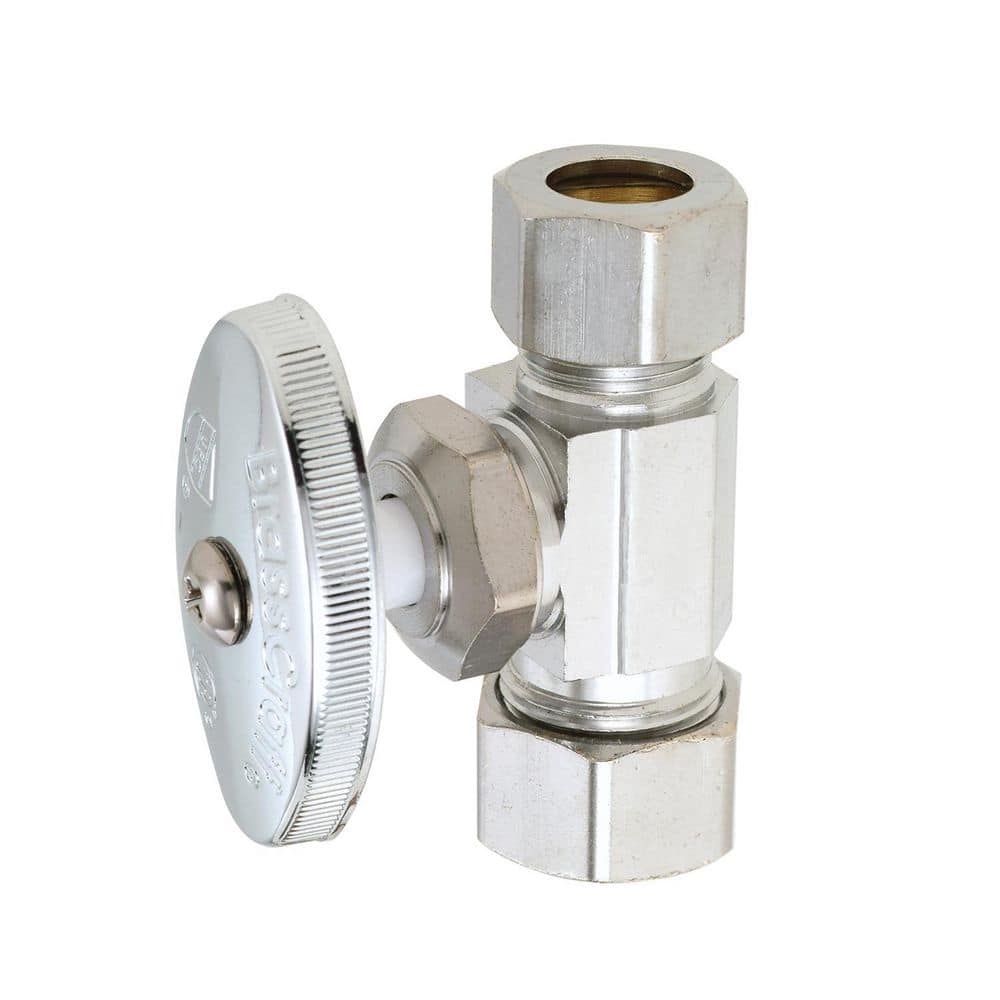 BrassCraft . Compression Inlet Compression Outlet Multi-Turn Valve (2)