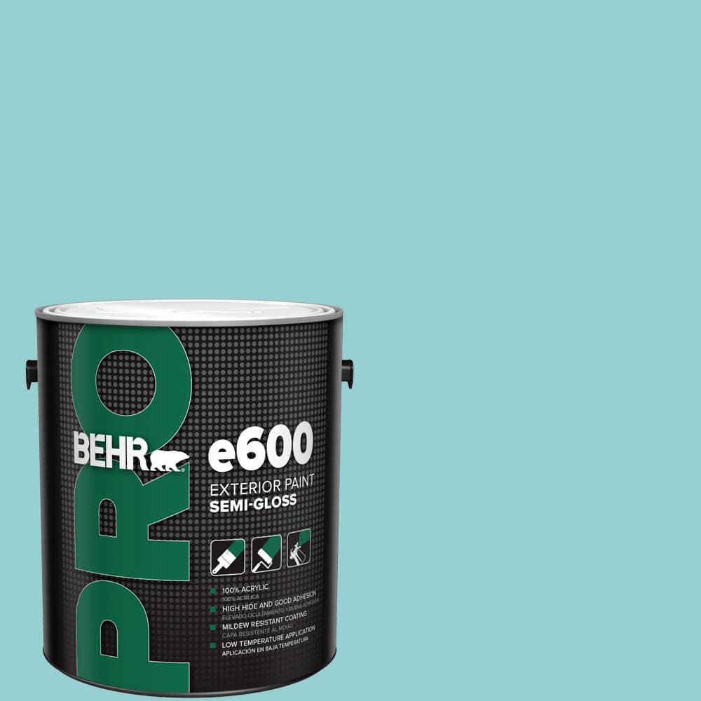 BEHR PRO 1 gal. #M460-3 Big Surf Semi-Gloss Exterior Paint