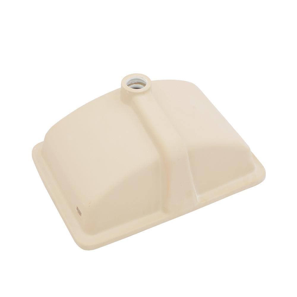 Tatahance 19.7 in. x 14 in. Undermount Rectangular Bathroom Sink with Overflow in White Ceramic (2)