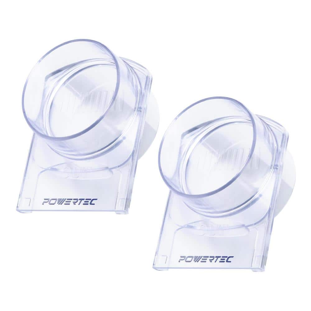‎POWERTEC 4 in. Blast Gate ABS Plastic Fitting for Shop Vac, Dust Collector and Dust Collection Systems (2-Pack) (1)