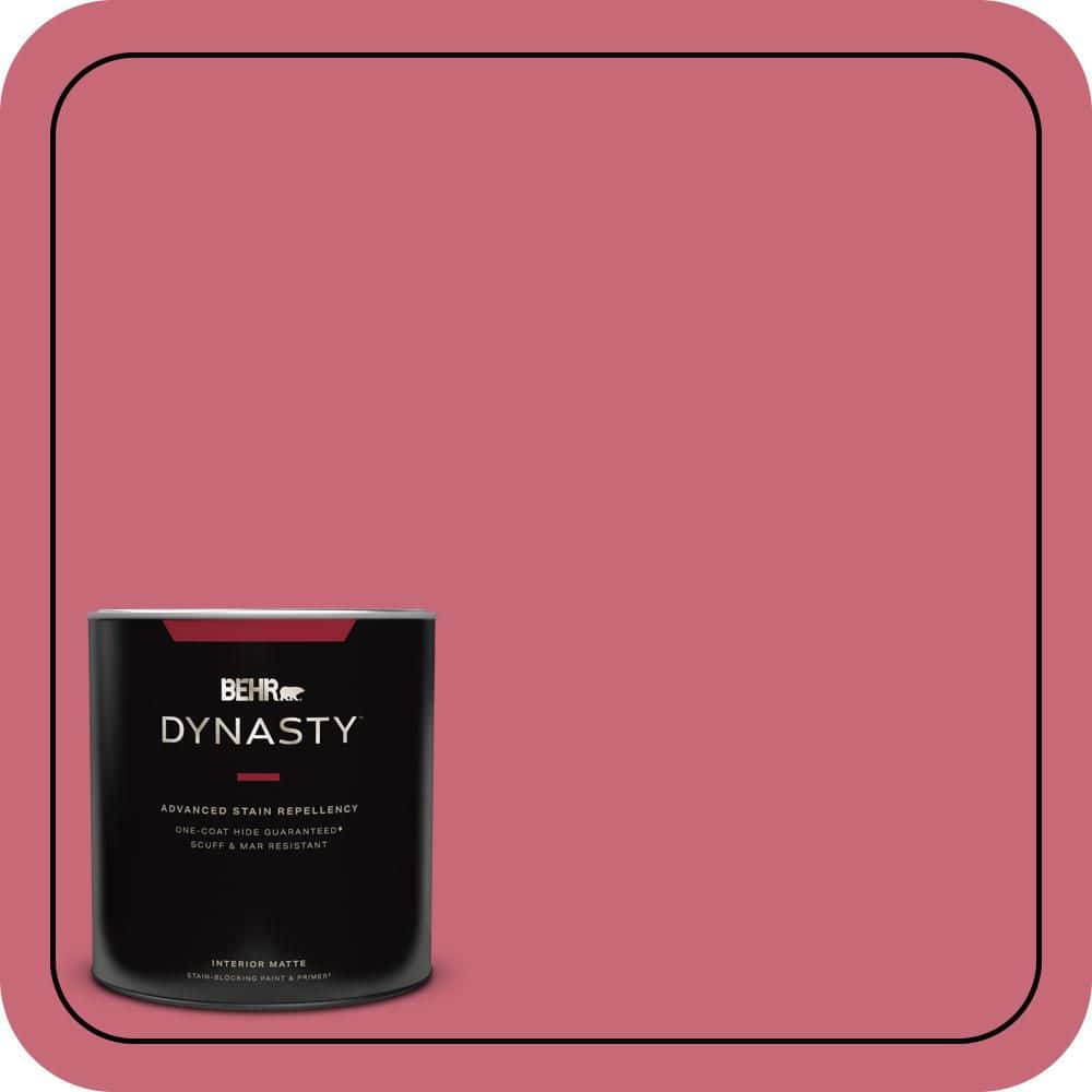 BEHR DYNASTY 1 qt. #P140-5 Lovebirds Matte Interior Stain-Blocking Paint and Primer