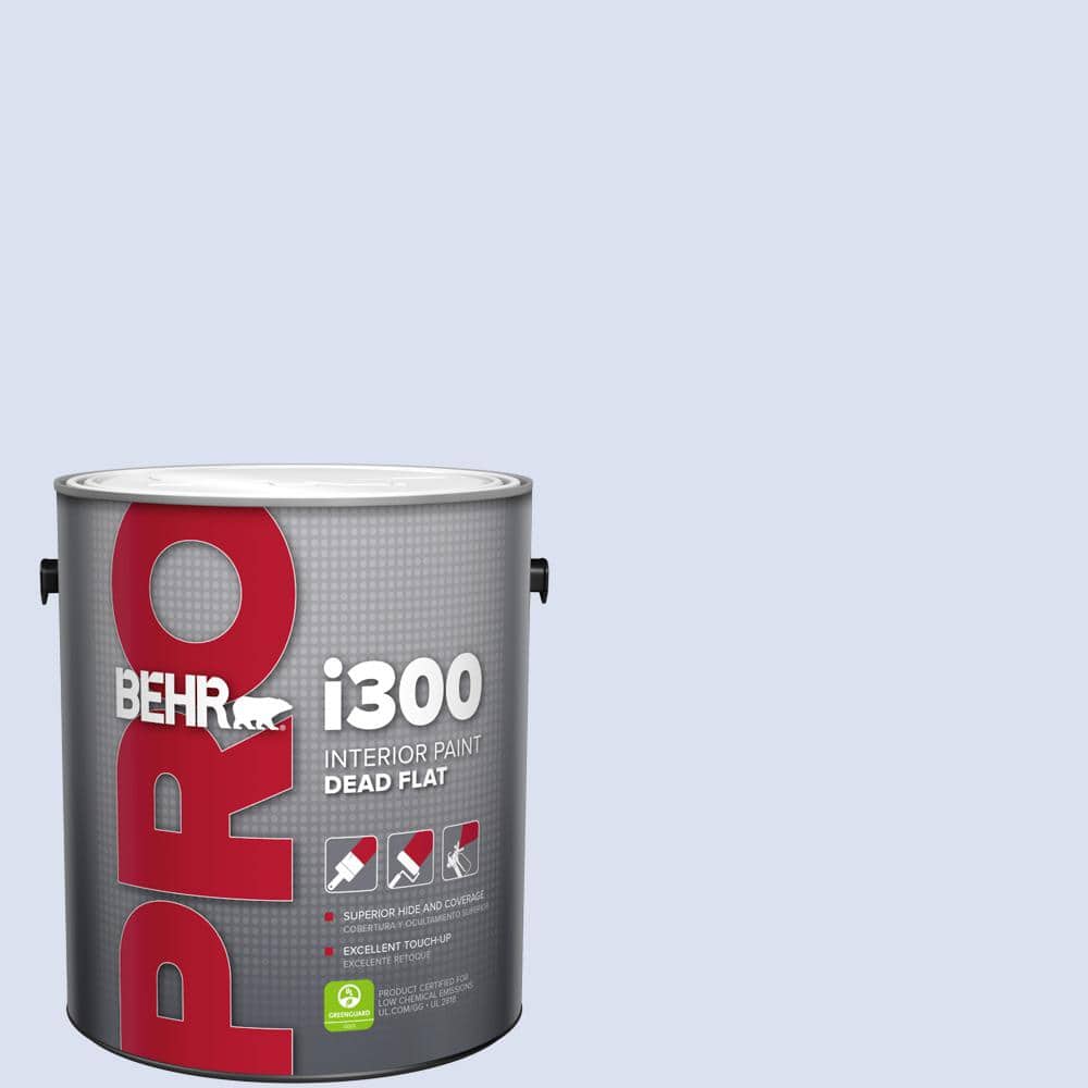 BEHR PRO 1 gal. #P540-1 Vaguely Violet Dead Flat Interior Paint