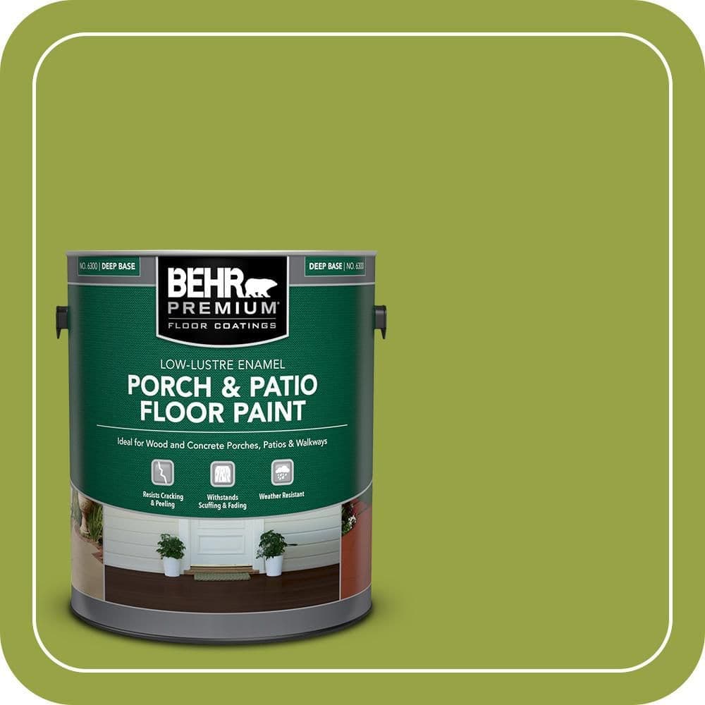 BEHR PREMIUM #P360-6 Low-Lustre Enamel Interior/Exterior Porch and Patio Floor Paint (1)