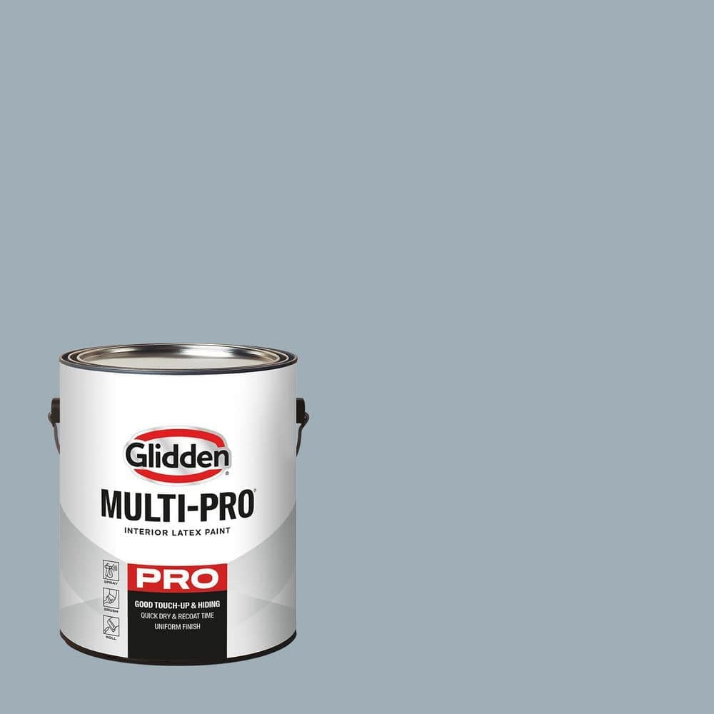 Glidden Multi-Pro 1 gal. PPG1040-4 Set in Stone Ultra Flat Interior Paint