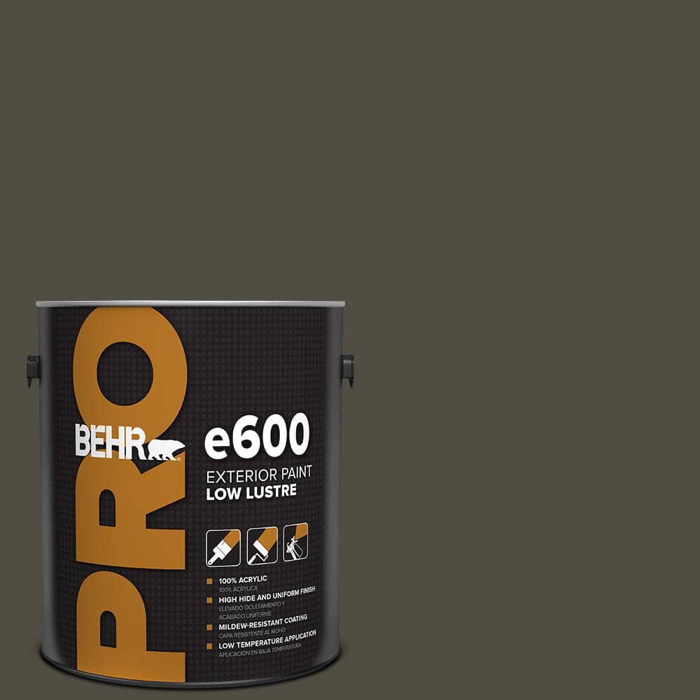 BEHR PRO 1 gal. #S-H-760 Olive Leaf Low Luster Exterior Paint