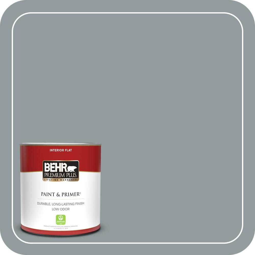 BEHR PREMIUM PLUS #720F-4 Stone Fence Interior/Exterior Paint & Primer Color Sample (1)