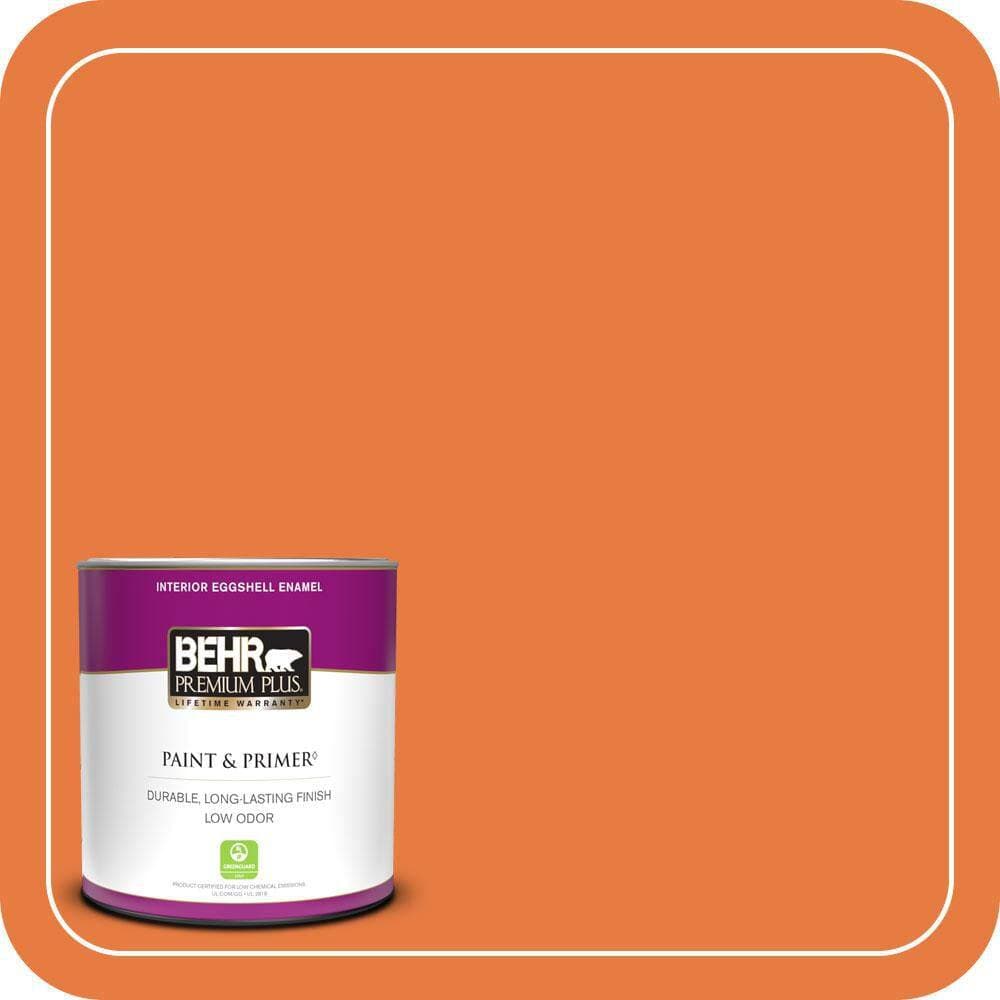 BEHR PREMIUM PLUS #S-G-250 Solar Flare Enamel Low Odor & Primer (1)