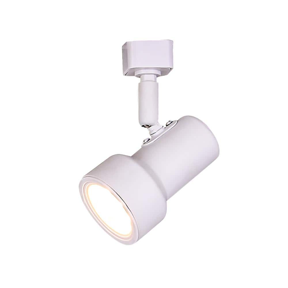 Hampton Bay 1-Light White Integrated LED Linear Track Lighting Mini Step Head (2)
