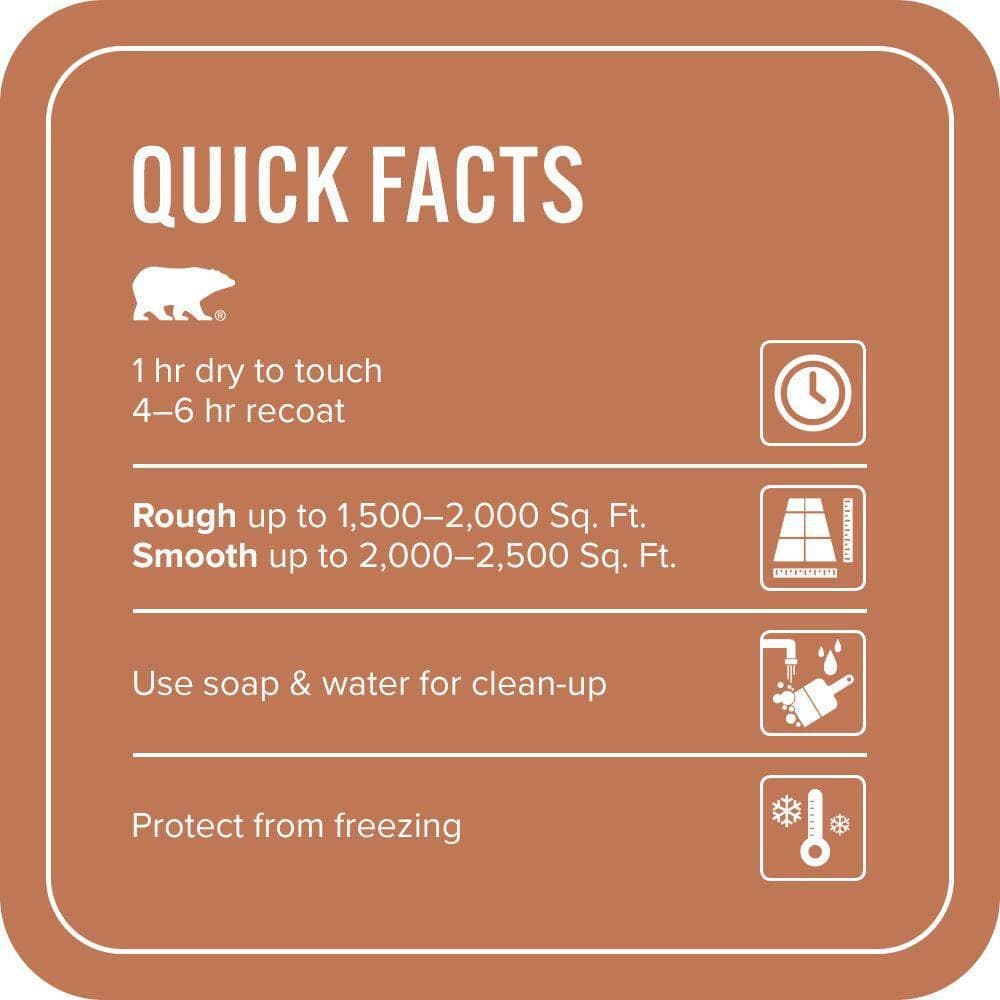 BEHR PREMIUM #PPU3-01 Self-Priming 1-Part Epoxy Satin Interior/Exterior Concrete and Garage Floor Paint (4)