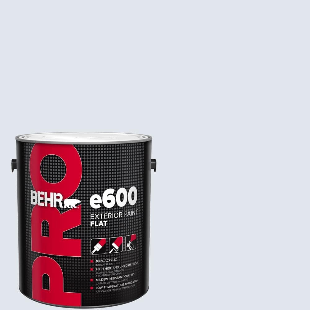 BEHR PRO 1 gal. #600E-1 Genteel Lavender Flat Paint