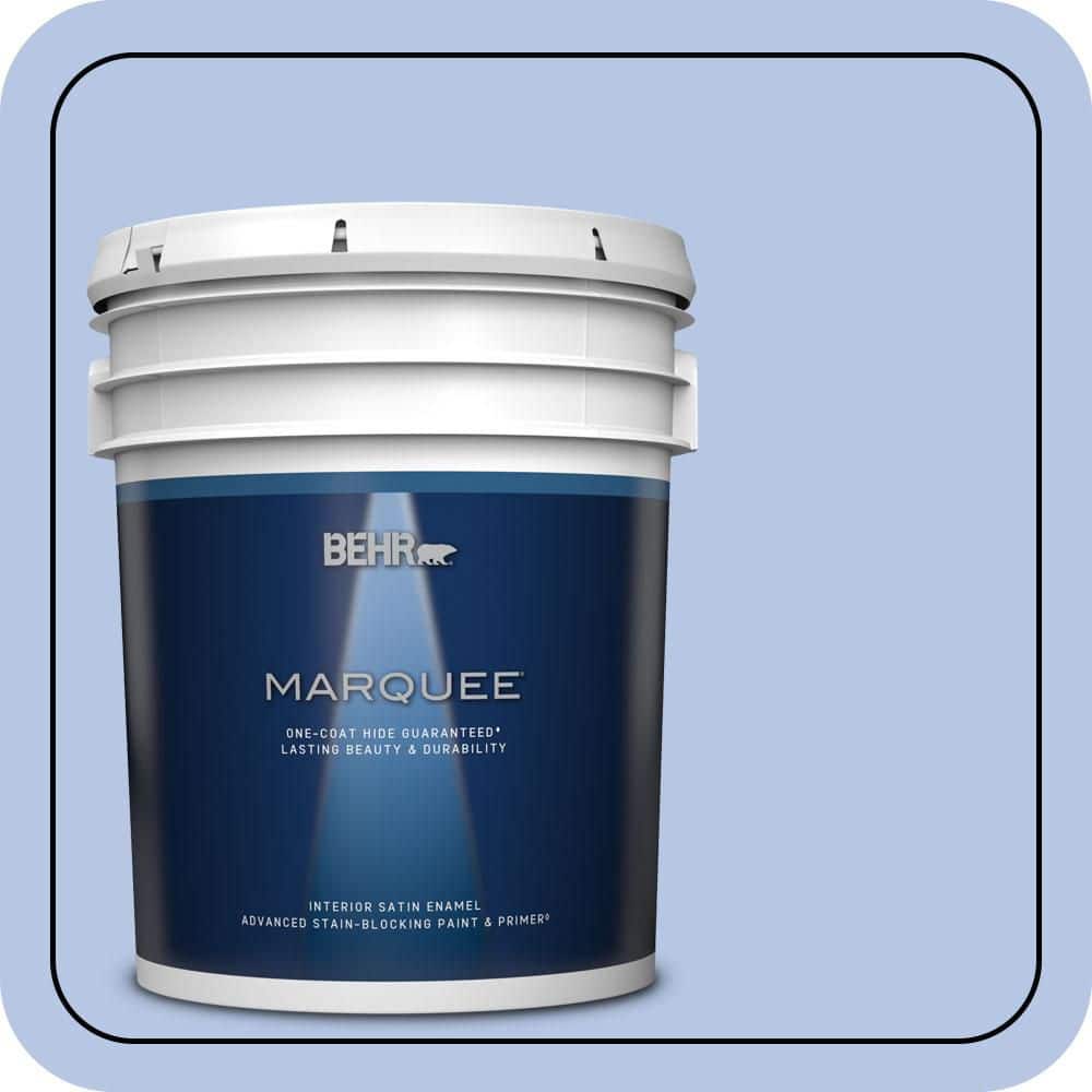 BEHR MARQUEE 5 gal. #590A-3 Beautiful Dream Satin Enamel Interior Paint & Primer