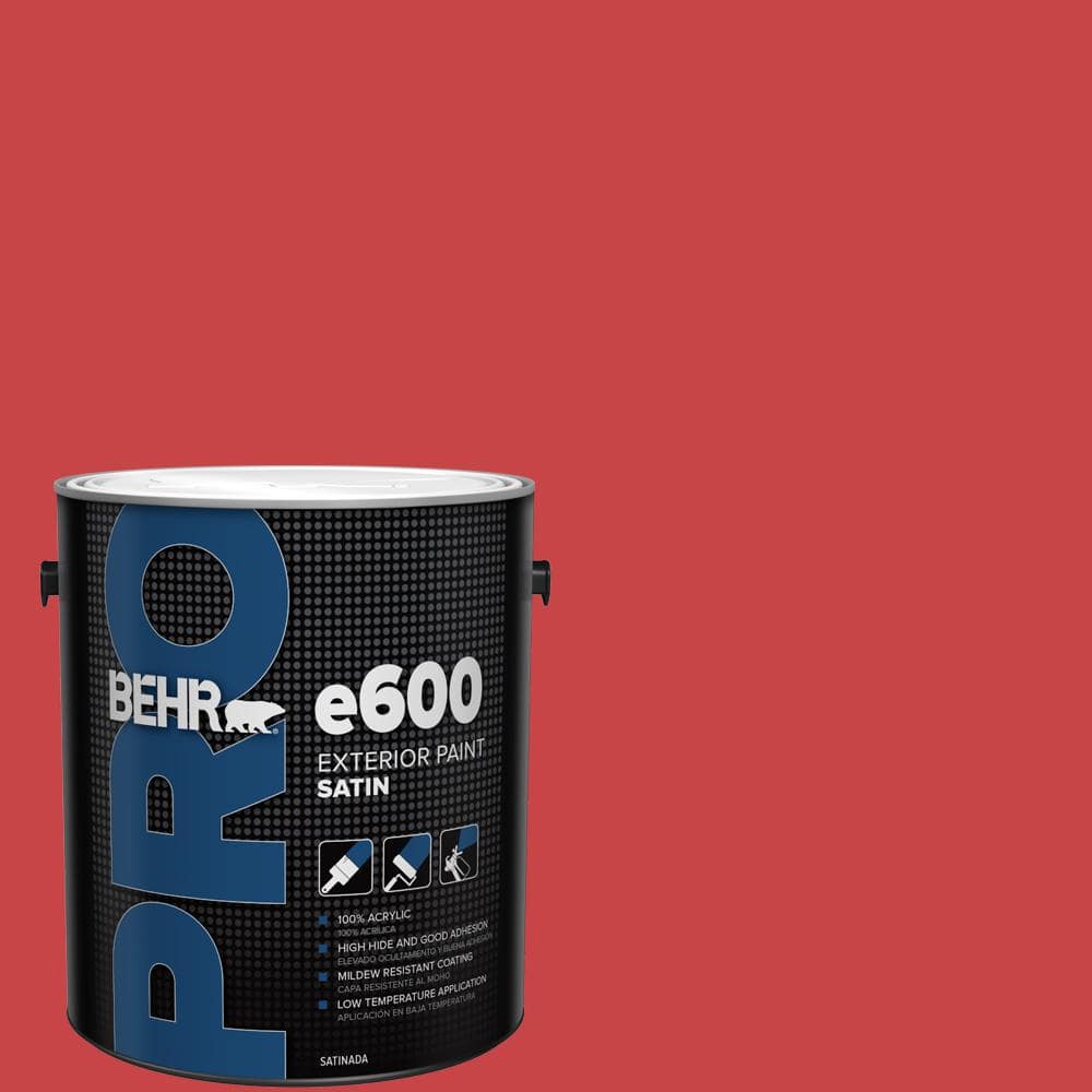 BEHR PRO 1 gal. #P150-6 Whip Lash Satin Exterior Paint