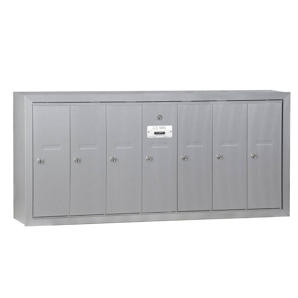Salsbury Industries Surface-Mounted USPS Access Vertical Mailbox with Door