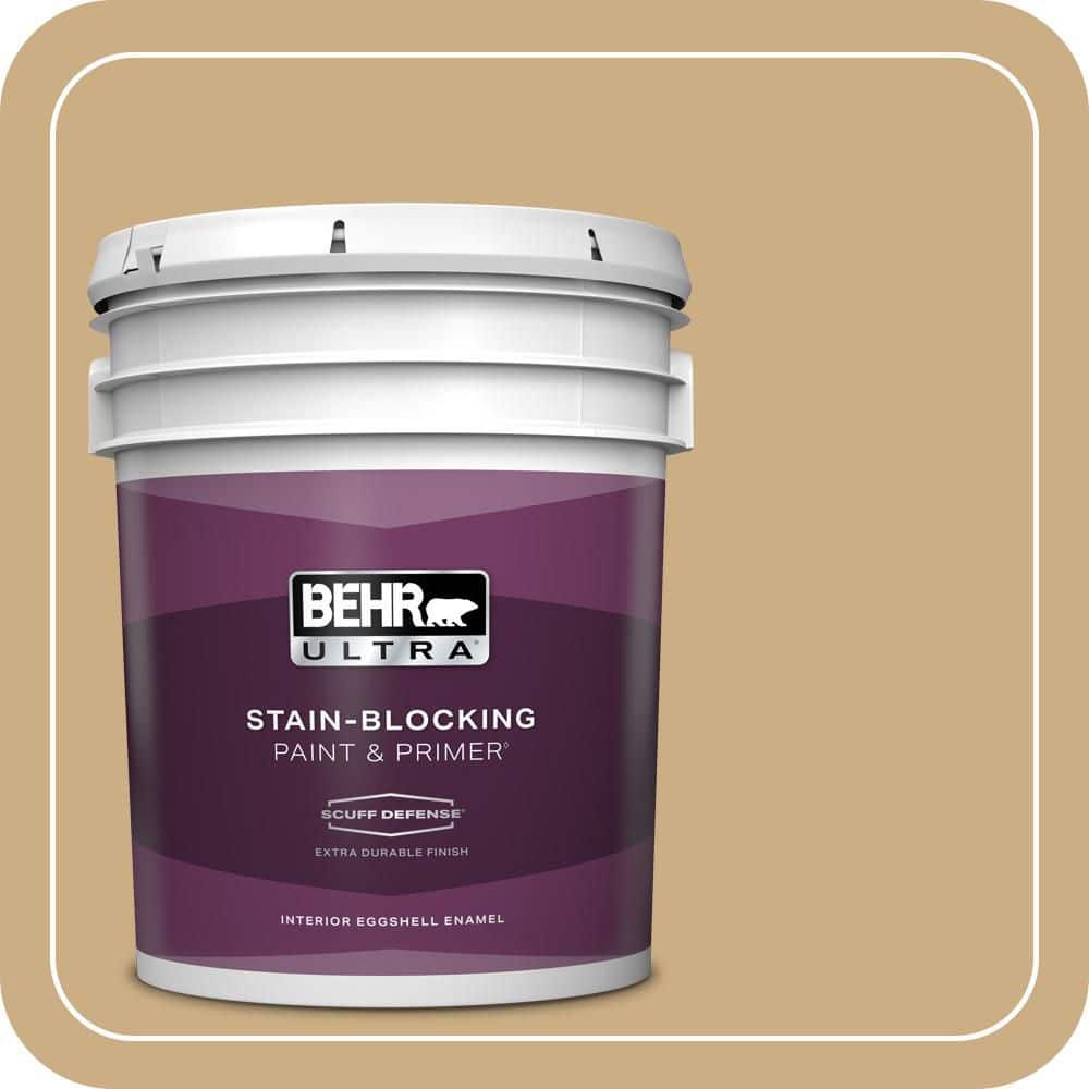 BEHR ULTRA 5 gal. #MQ2-13 Harvest Home Extra Durable Eggshell Enamel Interior Paint & Primer