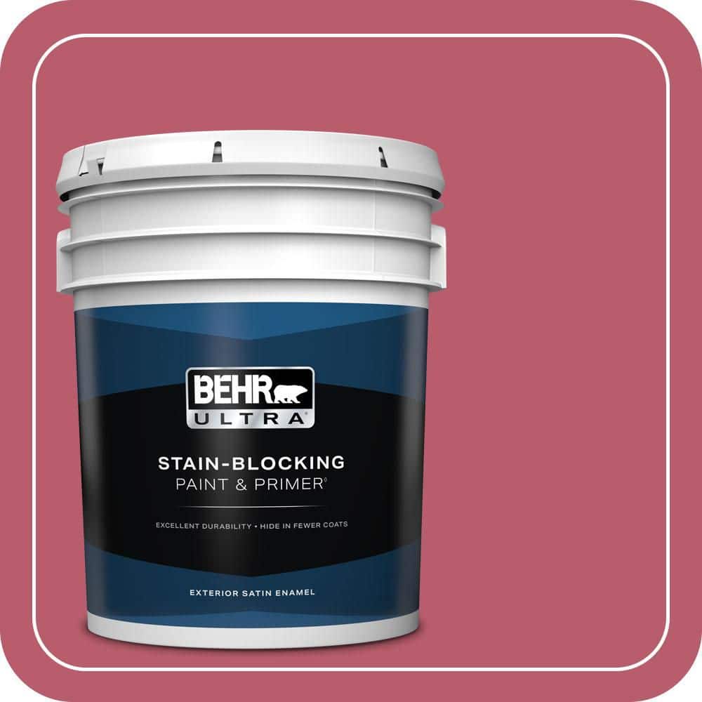 BEHR ULTRA 5 gal. #MQ1-06 Sensuous Satin Enamel Exterior Paint & Primer