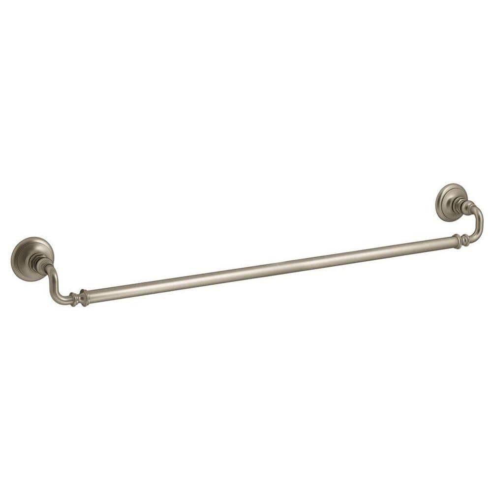 KOHLER Artifacts 30 in. Towel Bar in Vibrant Brushed Bronze