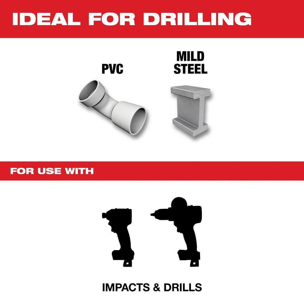 Milwaukee SHOCKWAVE Impact Duty Step Bit Kit (2)