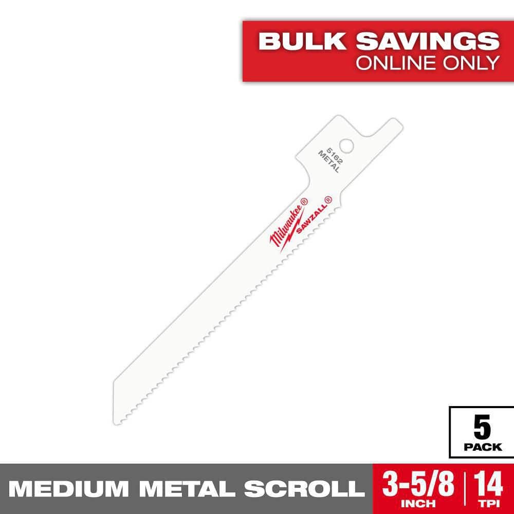 Milwaukee 14 TPI Medium Cutting SAWZALL Reciprocating Saw Blades (1)