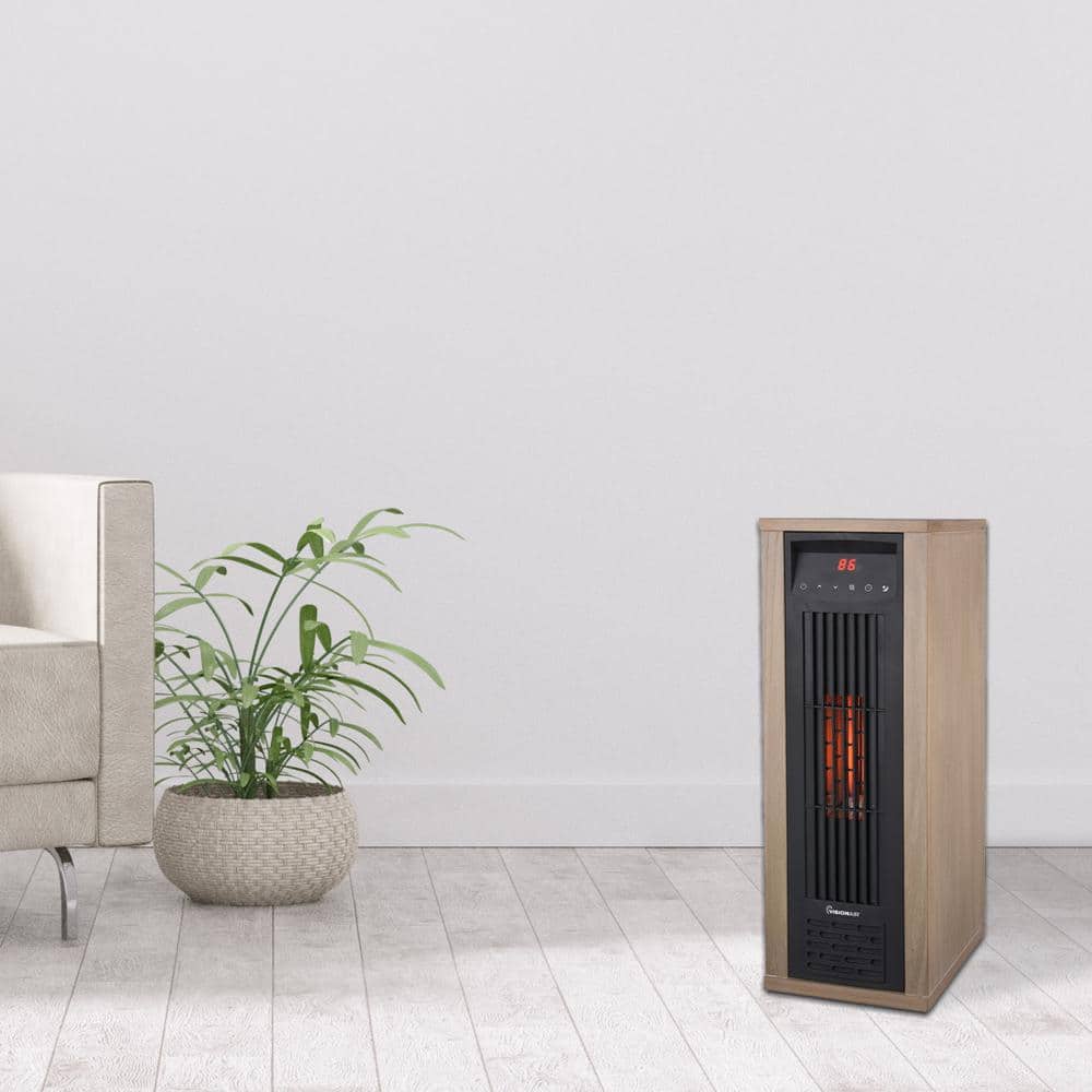VISIONAIR 24" 1000/1500W Digital 6 Tube Infrared Heater with Remote (2)