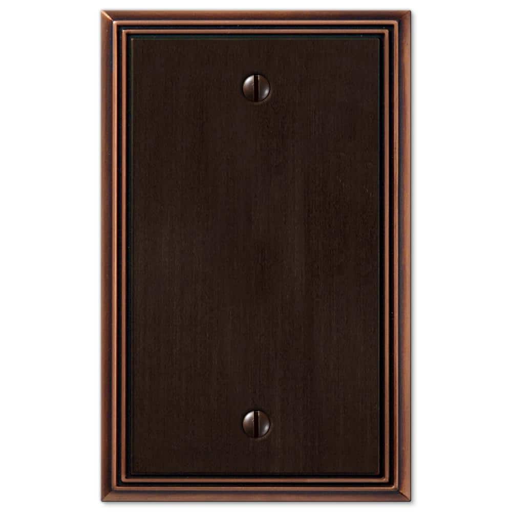 AMERELLE Rhodes Gang Blank Metal Wall Plate