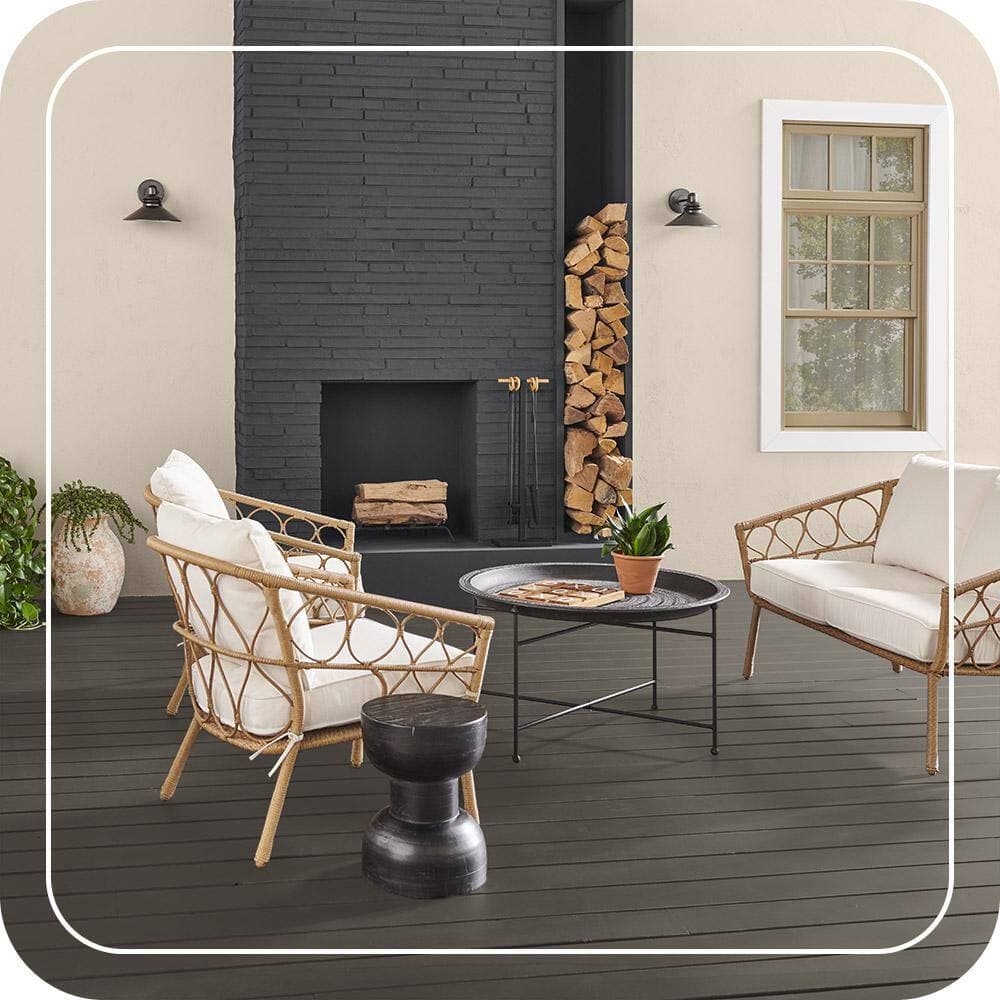 BEHR PREMIUM #N360-6 Color Waterproofing Exterior Wood Stain and Sealer (4)