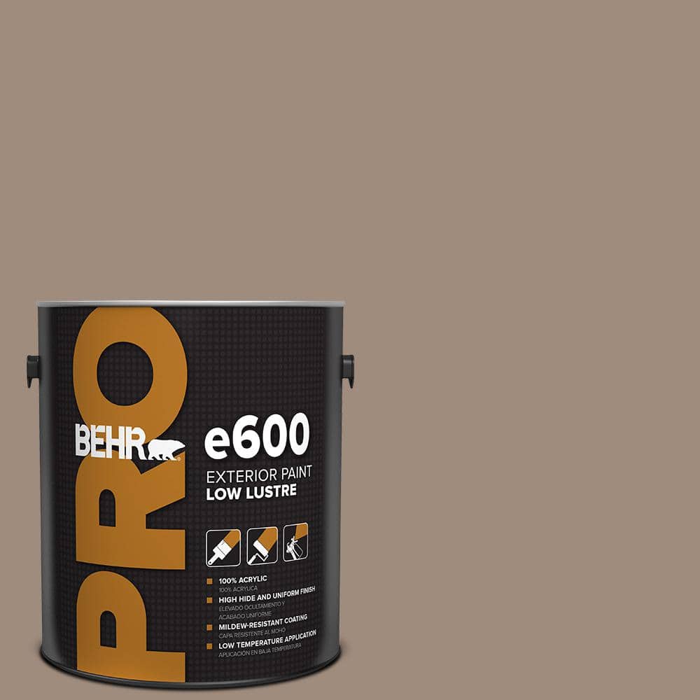 BEHR PRO 1 gal. #BXC-49 Smokey Tan Low Luster Exterior Paint
