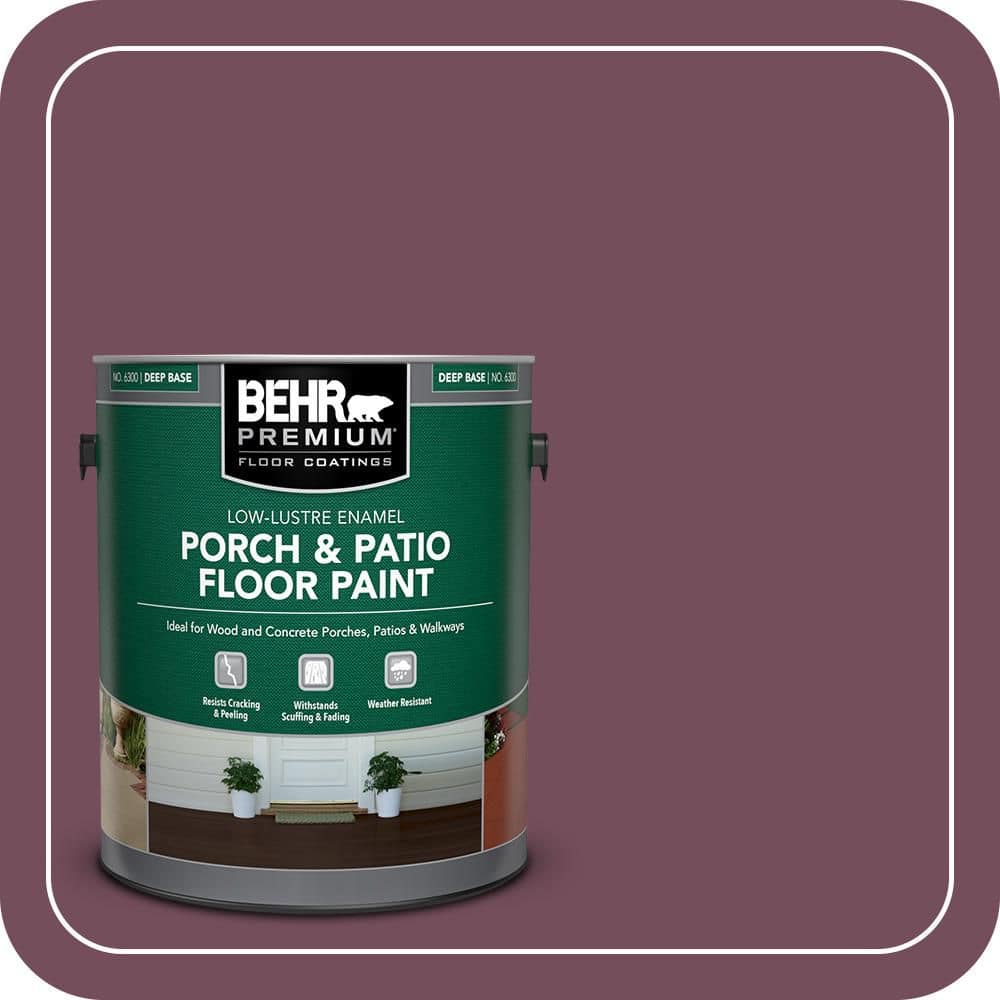BEHR PREMIUM #S120-7 Textured Low-Lustre Enamel Interior/Exterior Porch and Patio Anti-Slip Floor Paint (1)