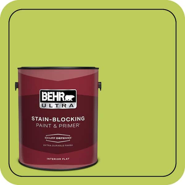 BEHR PREMIUM PLUS #410B-5 Hidden Meadow Enamel Low Odor & Primer (4)