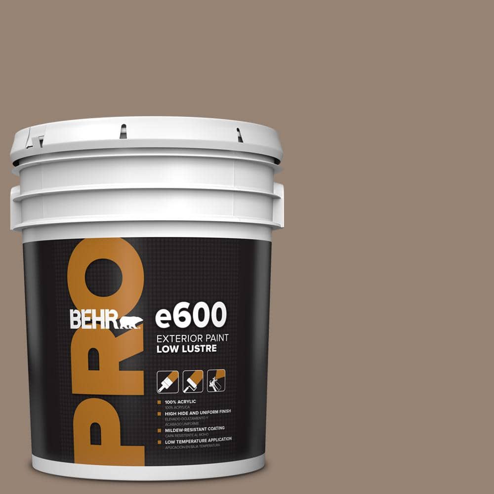 BEHR PRO 5 gal. #N230-5 Dry Brown Low Luster Exterior Paint