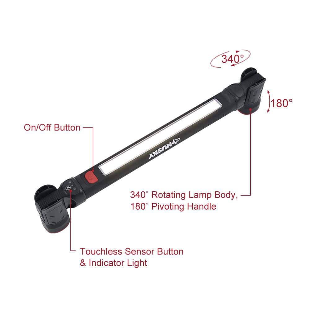 Husky 2500 Lumen LED Rechargeable Infrared Touchless Work Light (4)