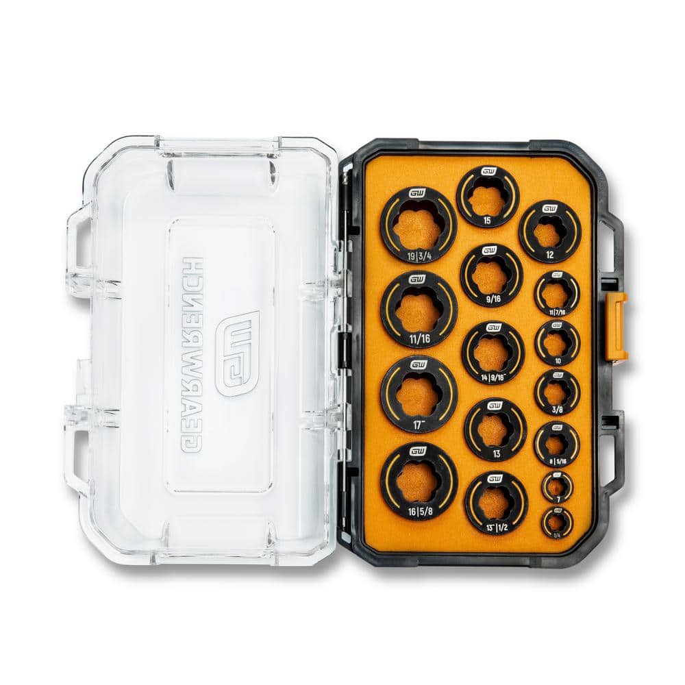 GEARWRENCH Bolt Biter SAE/Metric Wrench Insert Set (16-Piece) (3)