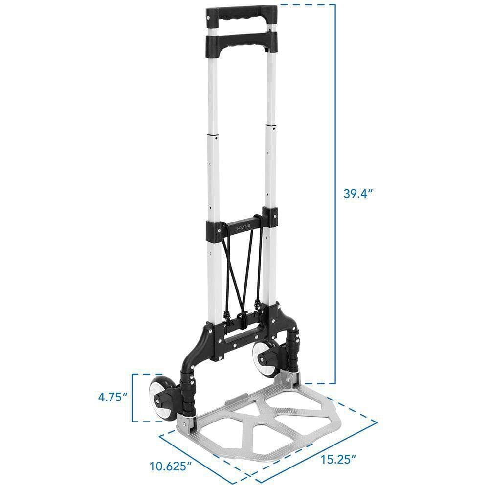 mount-it! Folding Hand Truck/Luggage Cart (3)