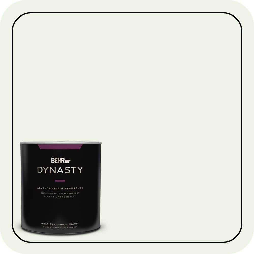BEHR DYNASTY 1 qt. #440A-1 Parsnip Eggshell Enamel Interior Stain-Blocking Paint & Primer