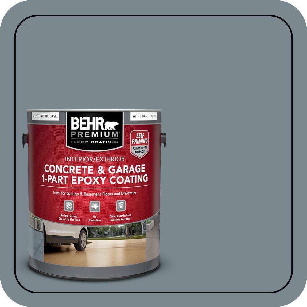 BEHR PREMIUM #N470-5 Self-Priming 1-Part Epoxy Satin Interior/Exterior Concrete and Garage Floor Paint (1)