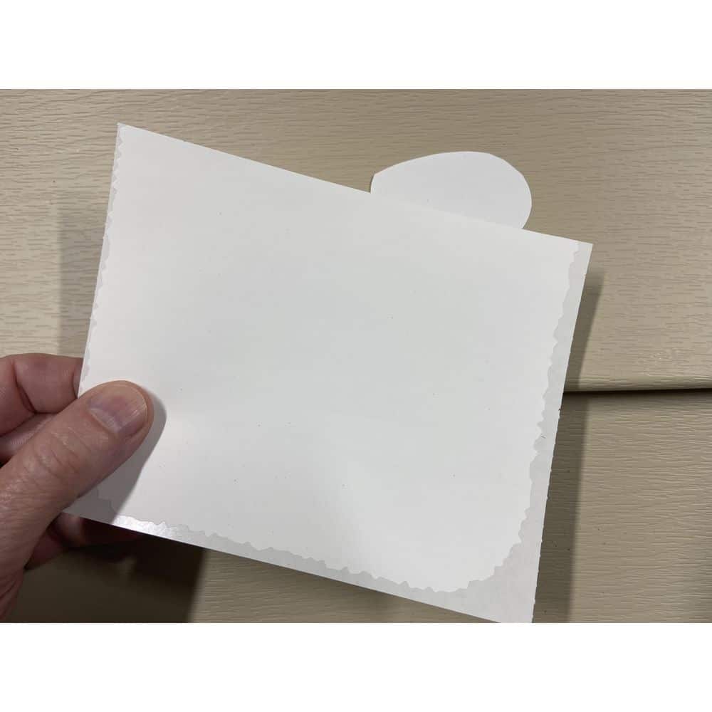 Stepsaver Products Four 5 in. x 7 in. Vinyl Siding and Fence Repair Patch Kit (2)