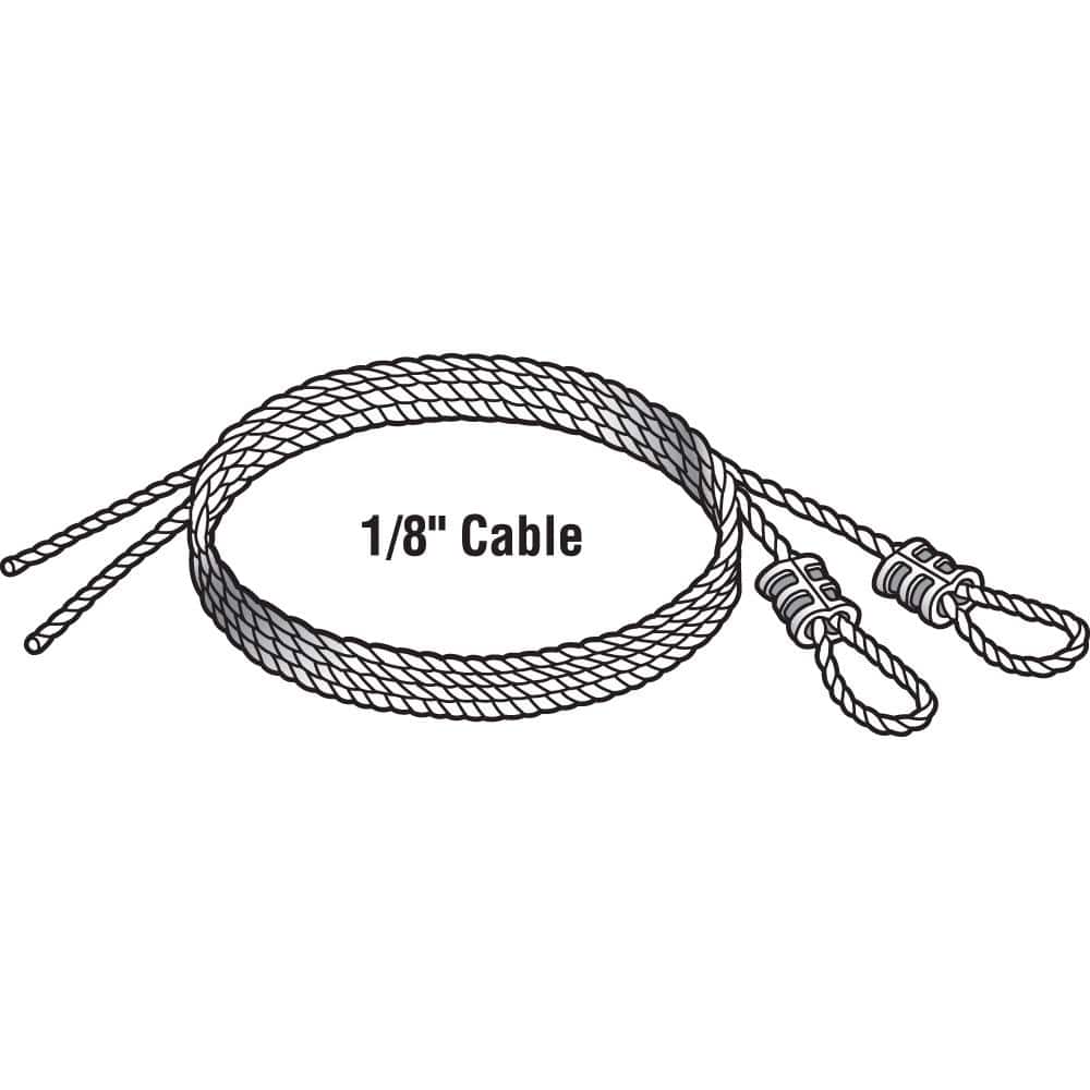 Prime-Line 20 lbs. 1/8 in. Garage Door Extension Spring Cable Carbon Steel Extension Cables (2-Pack) (3)