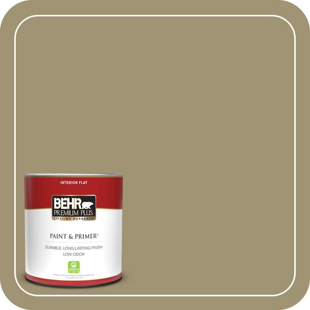 BEHR PREMIUM PLUS #380F-6 River Bank Enamel & Primer Color Sample (1)