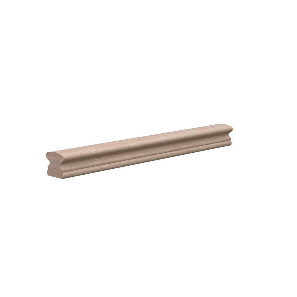 EVERMARK Stair Parts 6510 12 ft. Unfinished Handrail (2)