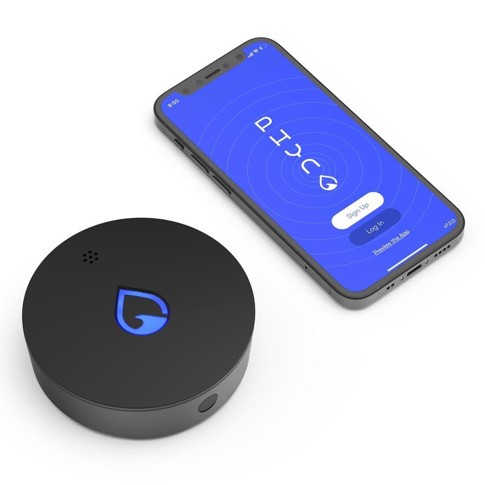PHYN Smart Water Sensor Alarm for Leaks Temperature Humidity