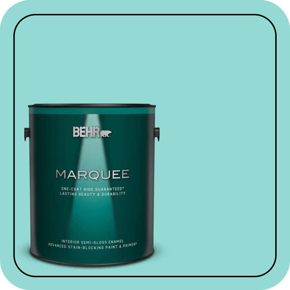 BEHR MARQUEE 1 gal. #490A-3 Sweet Rhapsody Semi-Gloss Enamel Interior Paint & Primer