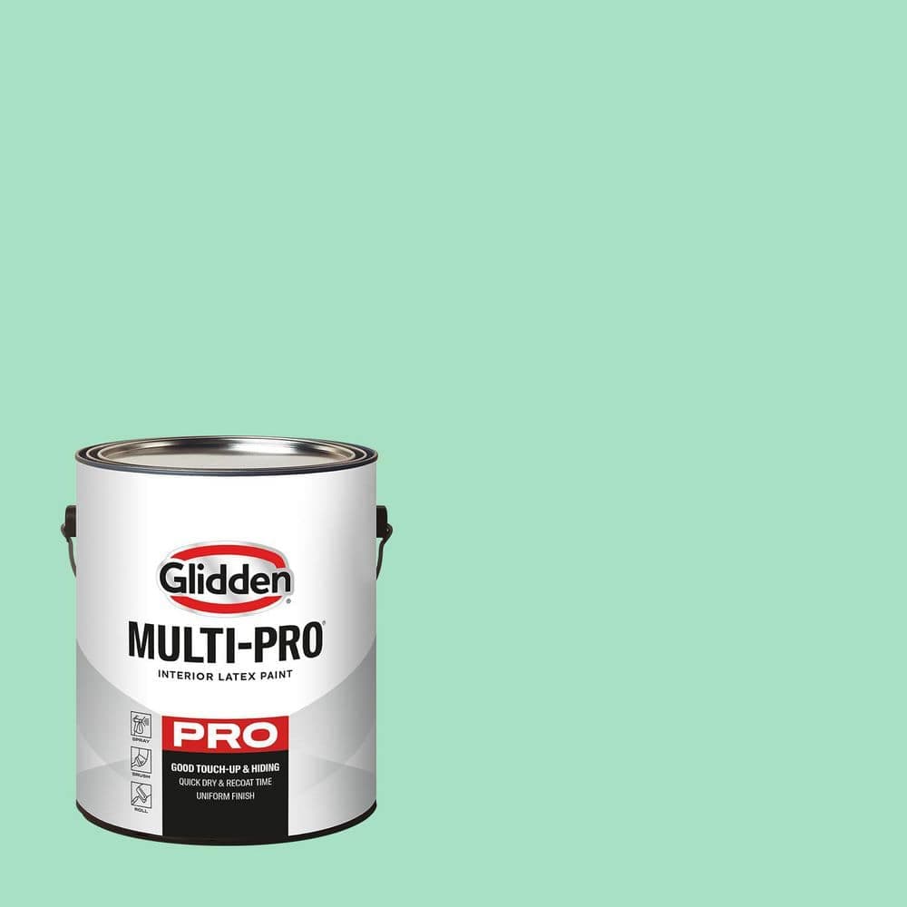 Glidden Multi-Pro 1 gal. PPG1227-3 Mountain Mint Semi-Gloss Interior Paint