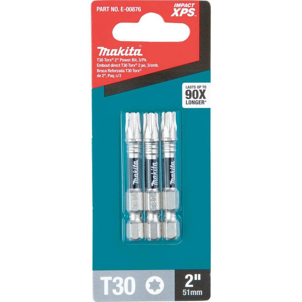 Makita IMPACT XPS T30 Torx 2 in. Power Bit (3-Pack) (3)