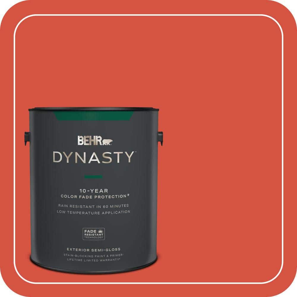 BEHR DYNASTY 1 gal. #T18-12 Spirit Warrior Semi-Gloss Exterior Stain-Blocking Paint & Primer